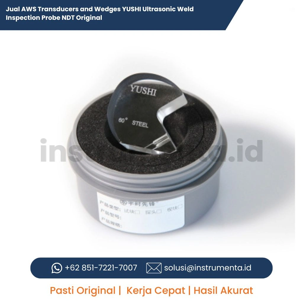 Jual AWS Transducers and Wedges YUSHI Ultrasonic Weld Inspection Probe NDT Original
